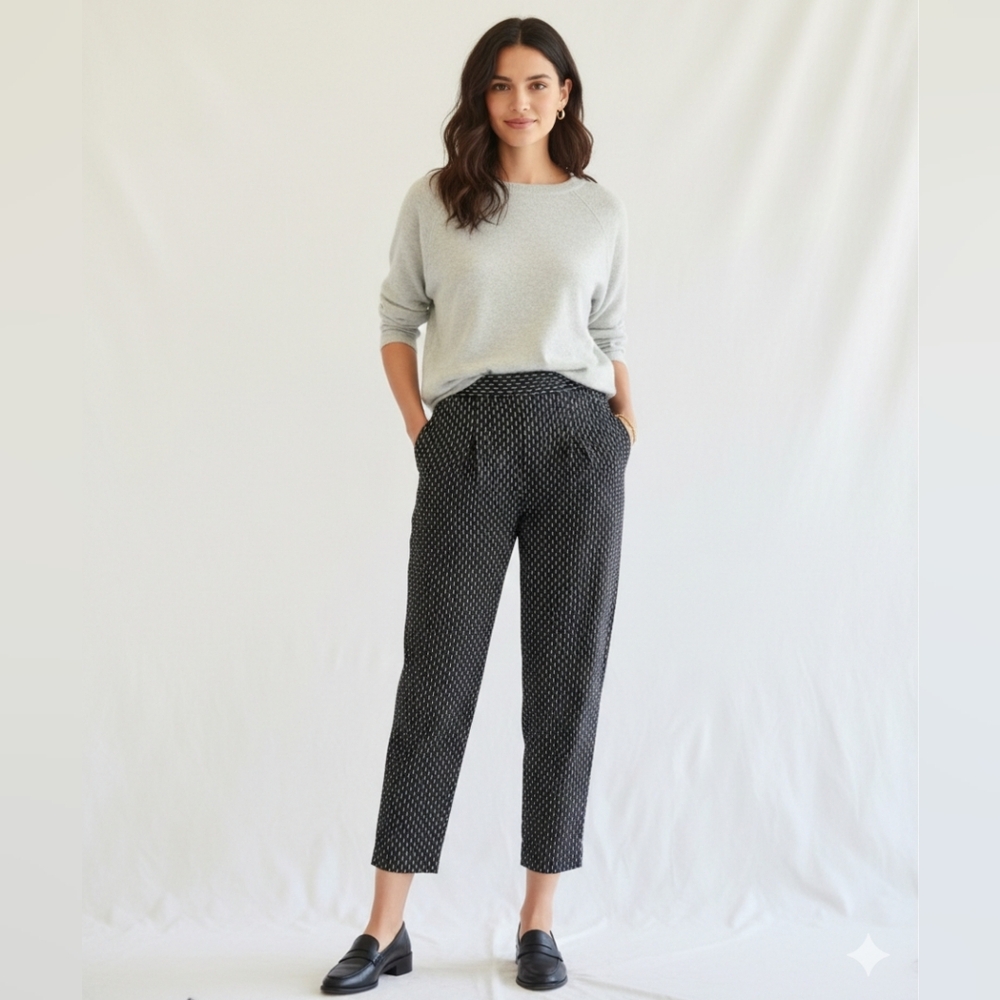 Ace & Jig Black Polka Dot Trousers